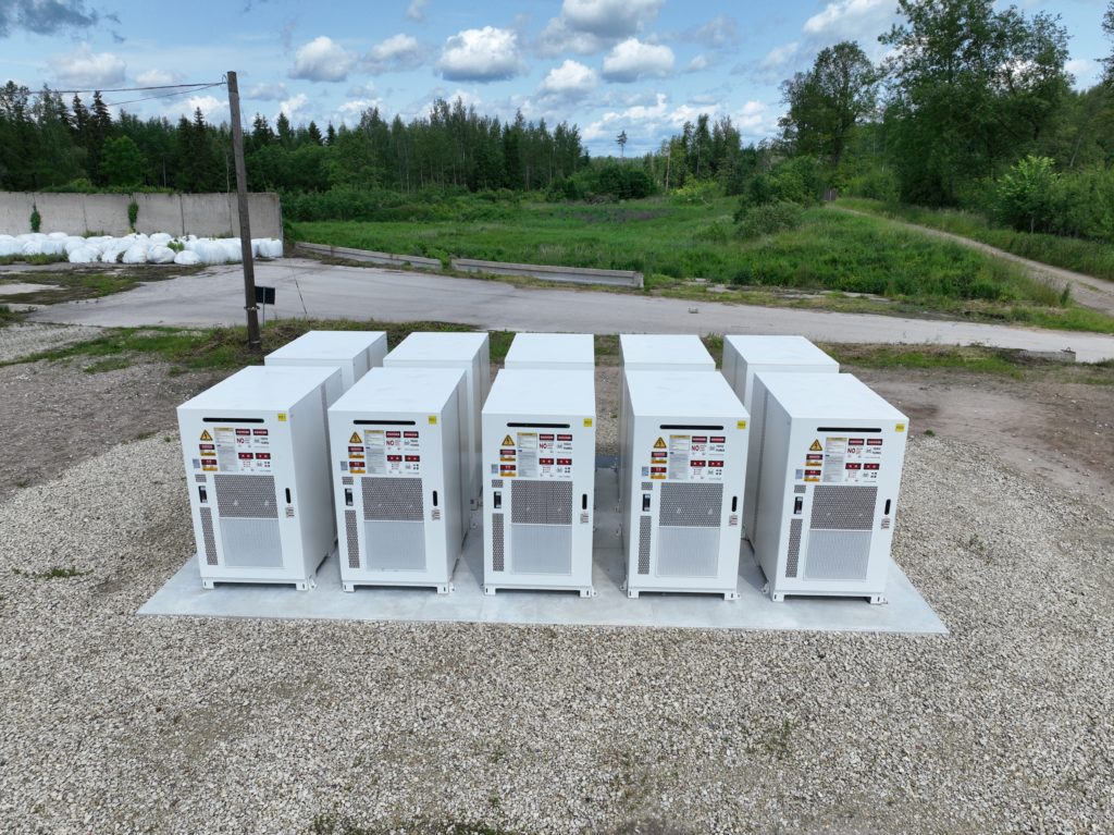 Energiasalvestussüsteem 1,08 MW/2,15 MWh Viļānis