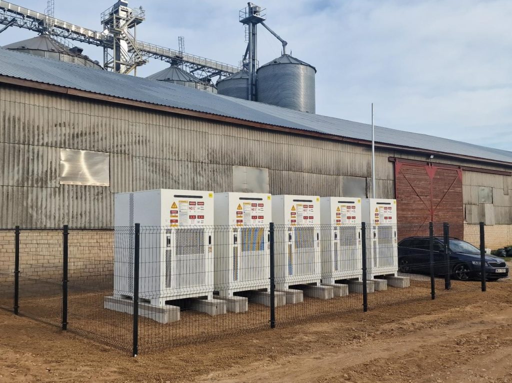 Energiasalvestussüsteem 0,54MW/1,1MWh Salduses